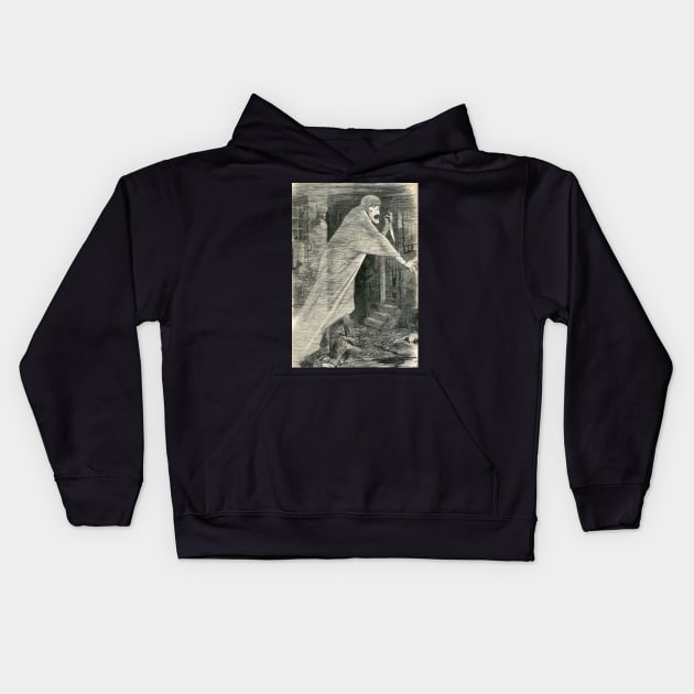 Jack The Ripper Kids Hoodie by Awesome T-Shirts And More.